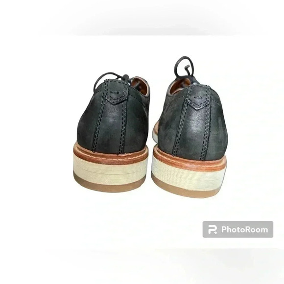 Frye Men’s Black  Leather Lace Up Oxford Flats
Shoes Size 7 - Picture 5 of 11